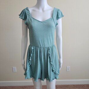 ABOUND  Romper with Ruffles| Size Small